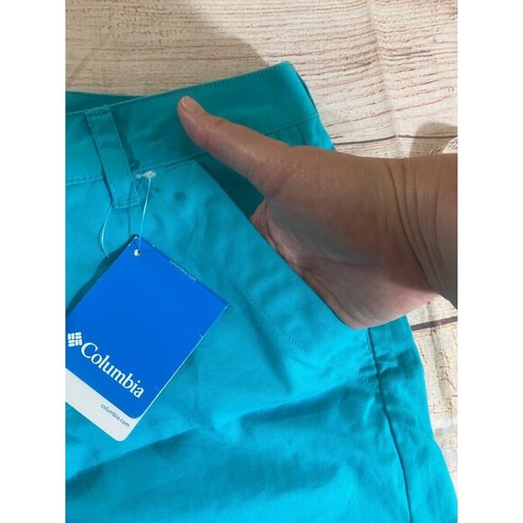NWT Columia Women's Kensie Cove Blue Leisure Outdoor Shorts - 12 - Picture 10 of 12